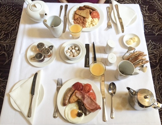 Hotel breakfast Edinburgh