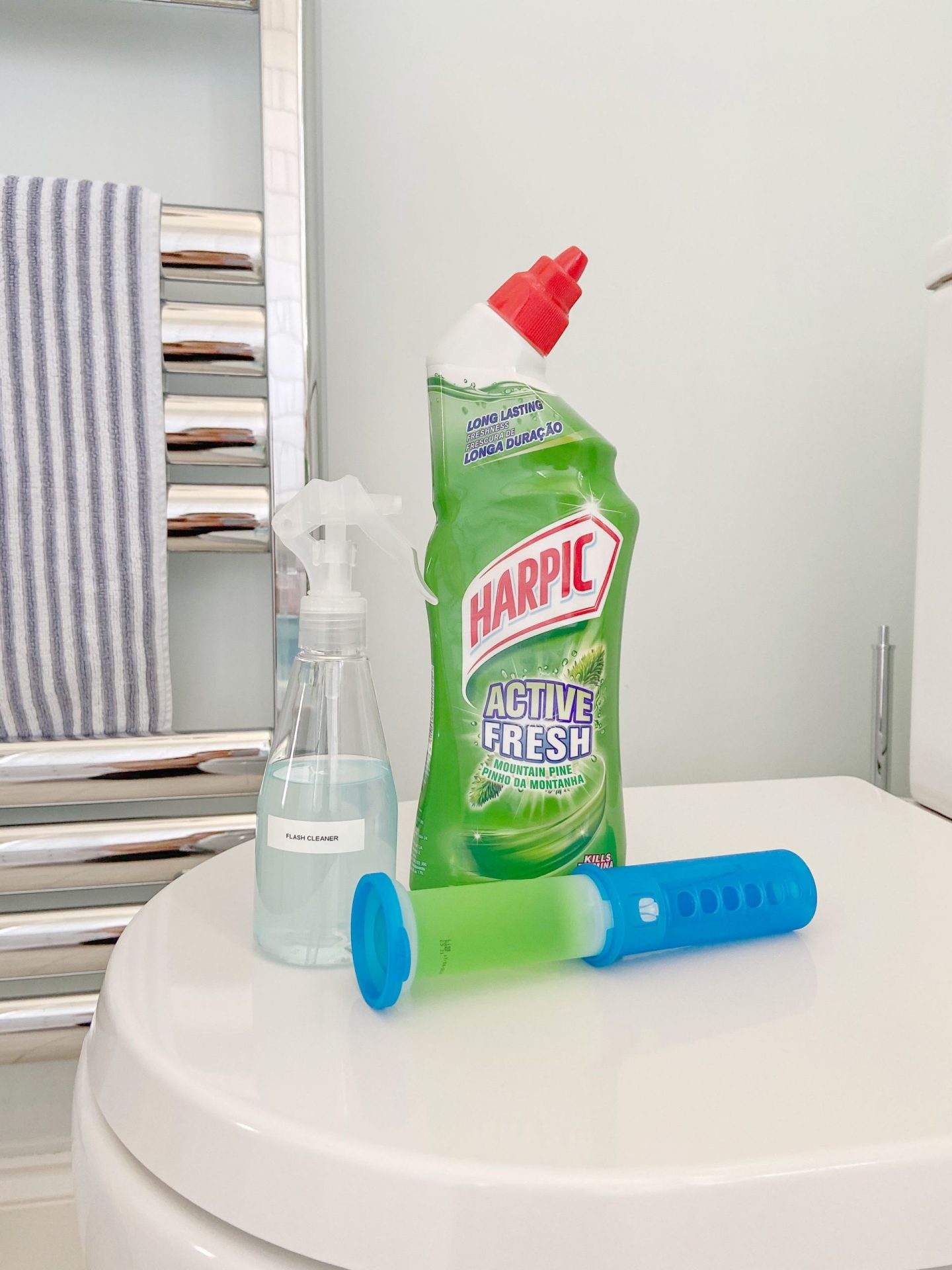 Cleaning Products for the bathroom and toilet